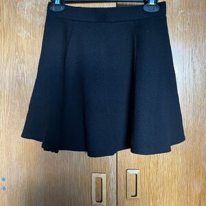H&M Classic Black Flared Skirt - Women